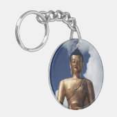 Porte-clés Statue de Bouddha assis (Devant gauche)