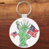 Porte-clés Statue de la Liberté (Recto)