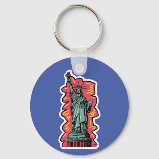 Porte-clés Statue de la Liberté (Recto)