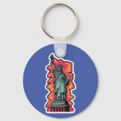 Porte-clés Statue de la Liberté (Verso)