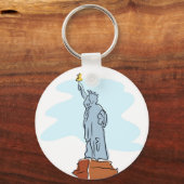 Porte-clés Statue de la Liberté (Recto)