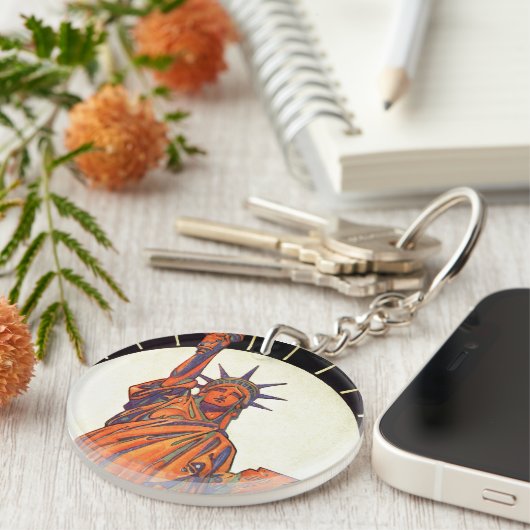 Porte-clés Statue de la liberté (Devant droit)