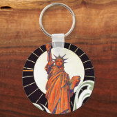 Porte-clés Statue de la Liberté (Recto)