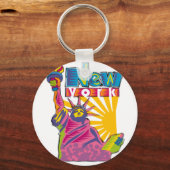 Porte-clés Statue de la Liberté (Recto)