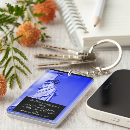 Porte-clés Statue de la Liberté (Devant droit)