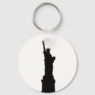 Porte-clés Statue de la liberté Silhouette