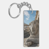 Porte-clés statue de lion devant San Francesco di Paola (Devant gauche)
