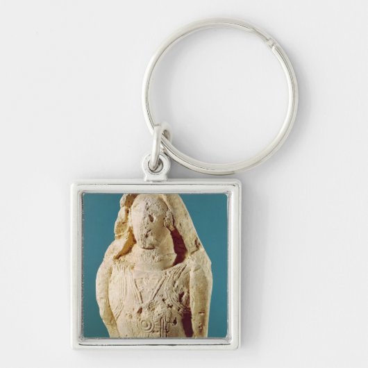 Porte-clés Statue d'un guerrier (Devant)