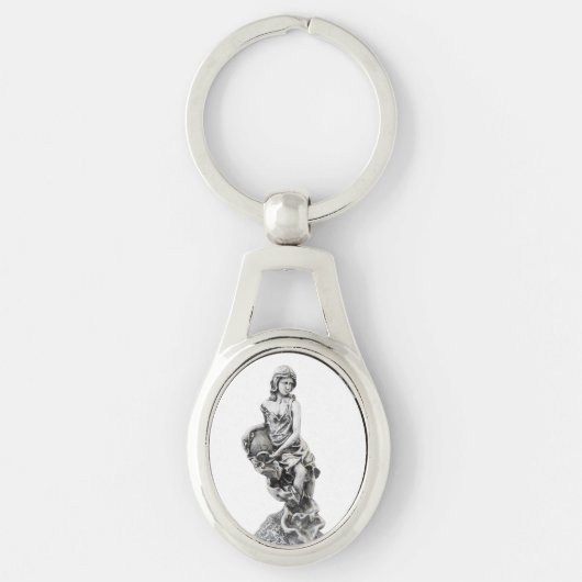 Porte-clés Statue féminine classique (Devant)