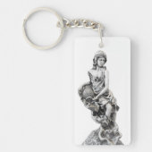 Porte-clés Statue féminine classique (Devant)