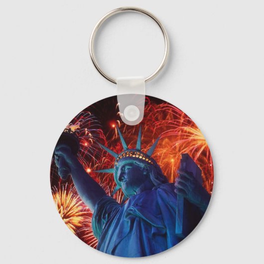 Porte-clés Statue_Of_Liberty_ NewYork _Harbor. (Recto)