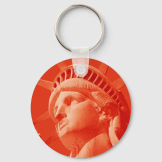 Porte-clés Statue rouge de la Liberté