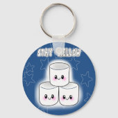 Porte-clés Stay Mellow Marshmallow (Recto)