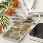 Porte-clés Ste Jeanne d'Arc (JM 28) (Devant droit)