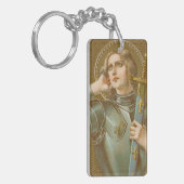 Porte-clés Ste Jeanne d'Arc (JM 28) Double (Devant gauche)