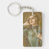Porte-clés Ste Jeanne d'Arc (JM 28) Double (Devant)