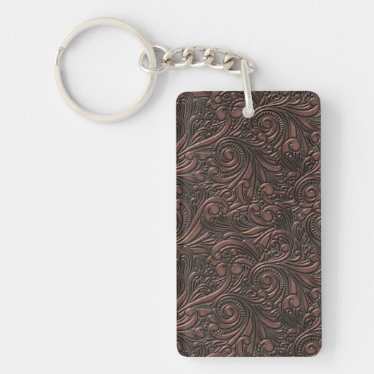 Porte-clés Steampunk Grunge Cool Fun Science Imaginaire Cuivr (Devant)
