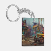 Porte-clés Steampunk Junk Yard (Devant gauche)