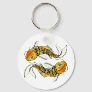 Porte-clés Steampunk Koi