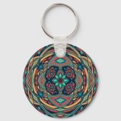 Porte-clés Steampunk tribal (Recto)