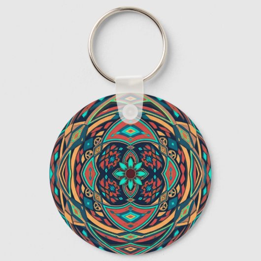 Porte-clés Steampunk tribal (Verso)