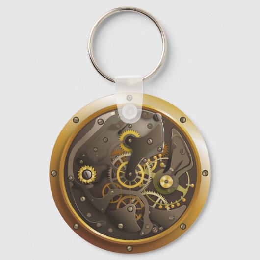 Porte-clés Steampunk Uhr (Recto)
