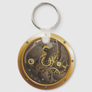 Porte-clés Steampunk Uhr