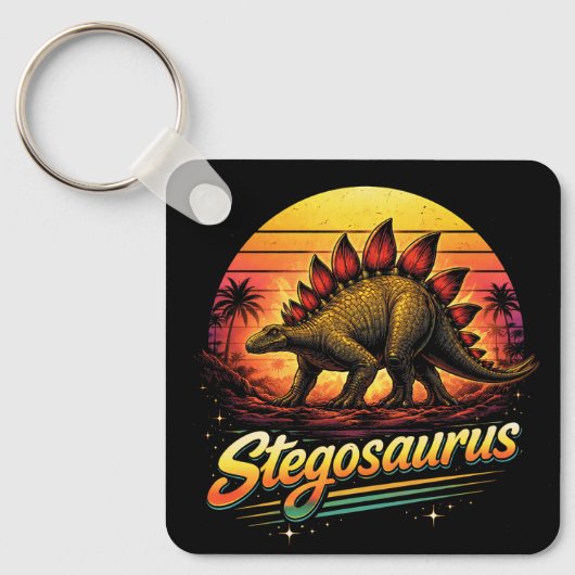 Porte-clés Stégosaure (Recto)