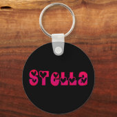 Porte-clés Stella dans les coeurs (Recto)