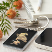 Porte-clés Stellar Capricorn Saturn Zodiac (Devant droit)