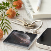 Porte-clés Stellar Path – Voyage à travers l'univers (Devant Droit)