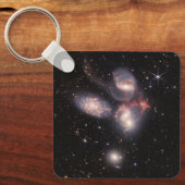 Porte-clés Stephan's Quintet 5 Galaxies en Deep Field (Recto)