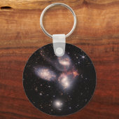 Porte-clés Stephan's Quintet 5 Galaxies en Deep Field (Recto)