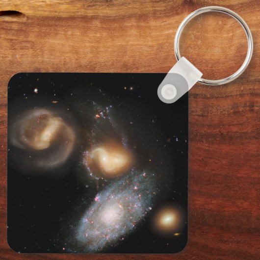 Porte-clés Stephan's Quintet Galaxies (Verso)