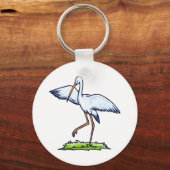 Porte-clés Steppy Stork (Recto)