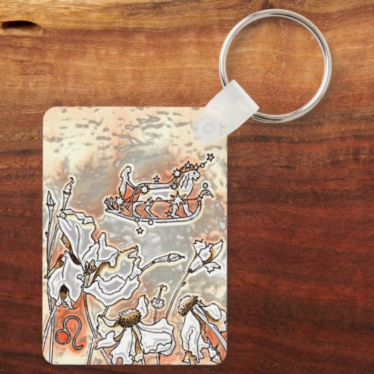 Porte-clés Sternzeichen Löwe Schlüsselanhänger (Verso)