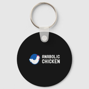 Porte-clés Stéroïde de poulet anabolisant musculation fitness