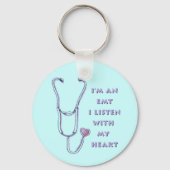 Porte-clés Stethoscope Heart EMT (Recto)