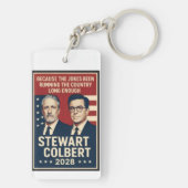 Porte-clés Stewart/Colbert 2028 (Dos)