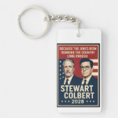 Porte-clés Stewart/Colbert 2028 (Devant)