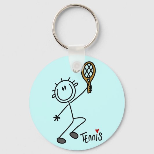 Porte-clés Stick de base Tennis Tshirts et cadeaux (Recto)