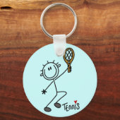 Porte-clés Stick de base Tennis Tshirts et cadeaux (Recto)