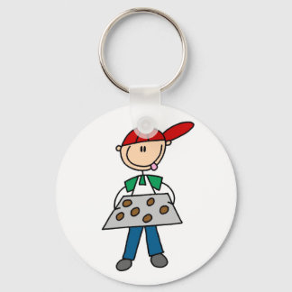 Porte-clés Stick Figure Baking Cookies Tshirts et cadeaux