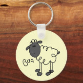 Porte-clés Stick Figure Cheep Tshirts et cadeaux (Recto)