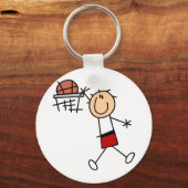 Porte-clés Stick Figure T-shirts et cadeaux Slam Dunk (Recto)