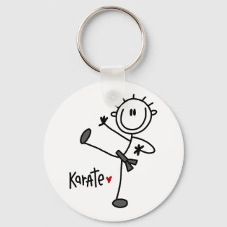 Porte-clés Stick masculin de base Figure Karate T-shirts et c