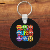 Porte-clés Stick-shirt Psychothérapie (Recto)