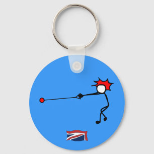 Porte-clés Stick With Sport Hammer Thrower UK