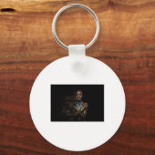 Porte-clés Sticker à dispersion de la reine noire (Recto)