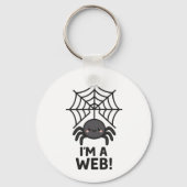 Porte-clés Sticker 🕷️ araignée mignonne ✨ | Cartoon Web Fun" (Recto)